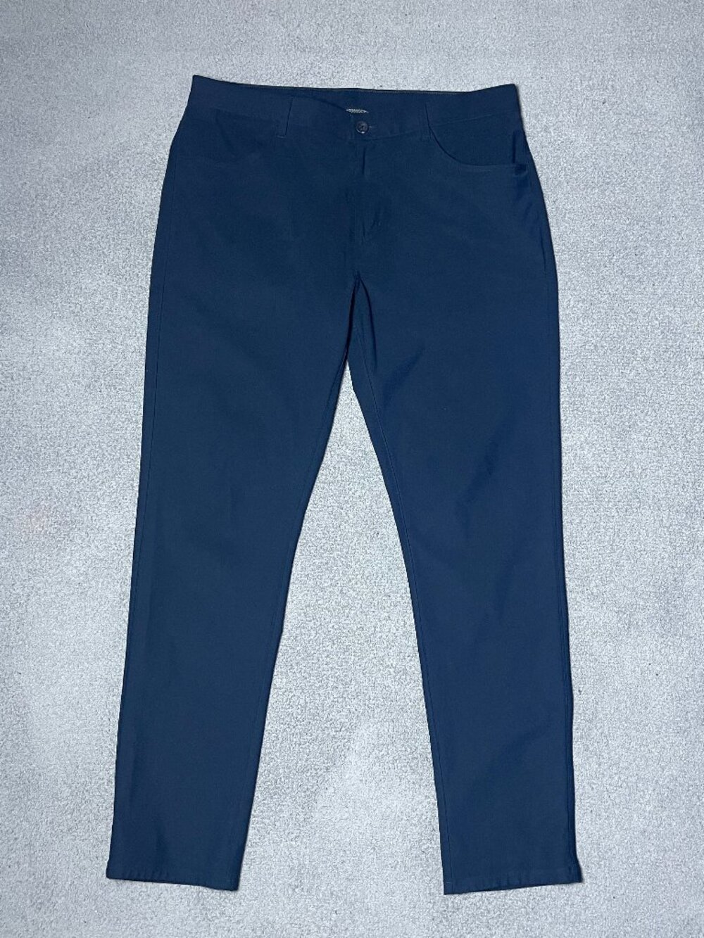 Vuori Meta Athletic Pant Slim Travel Performance Preppy Chino Navy Men's 34x30
